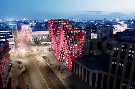 Апартаменты-студия, 39.6 м², 7/19 эт.