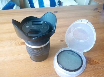 Объектив konica minolta AF 17-35 f/2.8-4 D и поляр