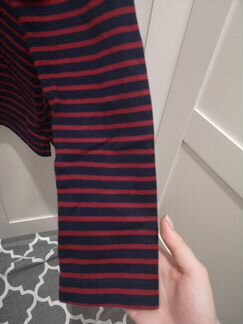 Джемпер с длинным рукавом и вырезом лодочка Uniqlo