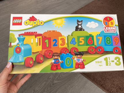 Lego duplo паровозик