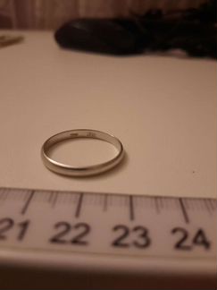 Обручальные кольца белое золото