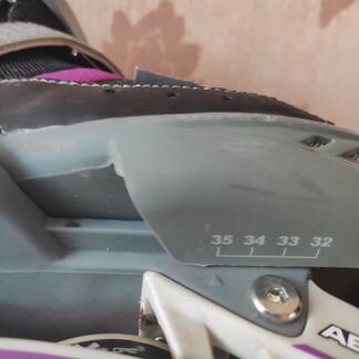 Ролики дтские/подростковые раздвижные, р-р 32-35