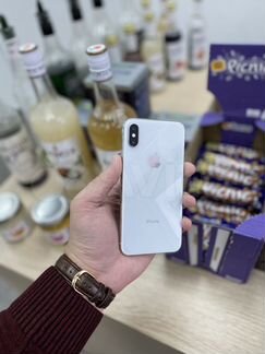 iPhone X 64gb белый(бу)