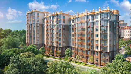 1-к квартира, 44.4 м², 7/11 эт.