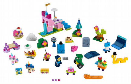 Lego лего 41455 unikingdom creative brick BOX