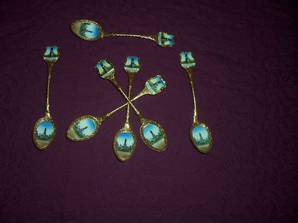 Ложки эмаль Пушкин