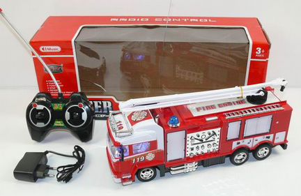 Пожарная машина на радиоуправлении