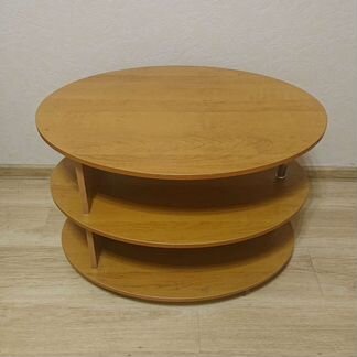 Овальная тумба на колёсах