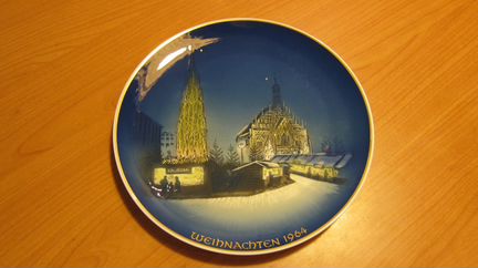Коллекционная тарелка Розенталь 1964
