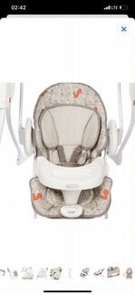 Детские электронные качели graco