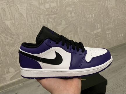 Air Jordan 1 low Court Purple 8us