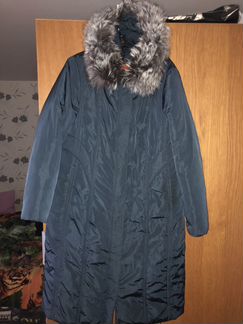 Пальто зимнее б/у. размер 50