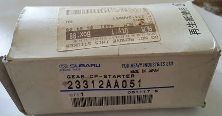 23312AA051 subaru Бендикс для стартера