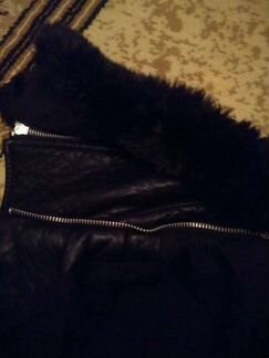 Куртка из свиной кожи