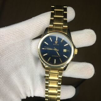 Часы мужские механические в золотой расцветке