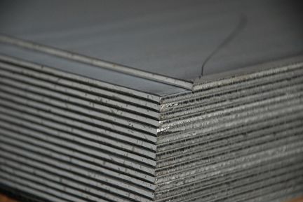 Лист нержавейки 8 мм. отрезаем куски