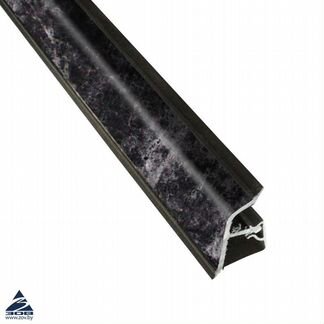 Плинтус, отбортовка для кухонной столешницы черный