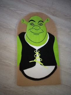 Матрасик в санки, коляску, качели Шрек