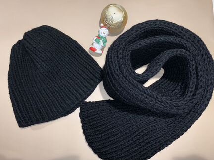 Комплект шапка шарф
