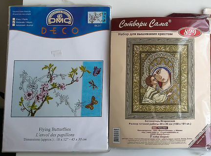 Наборы д/вышивания DMC,Риолис 