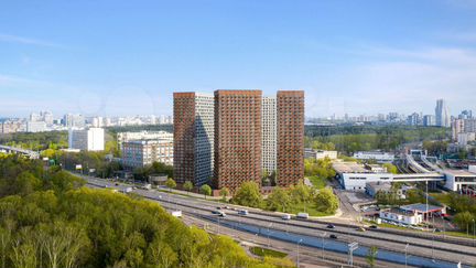 Апартаменты-студия, 26.4 м², 6/28 эт.