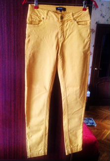 Горчичные джинсы McGregor 40-42р (XS)