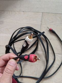 Кабель 2 RCA - mini 3.5 mm