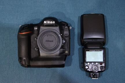 Фотоаппарат Nikon D4 + вспышка Nikon SB-900 +