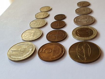 Годовой Набор Монет 1991г лмд UNC