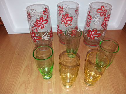 Стаканы и рюмки времен СССР