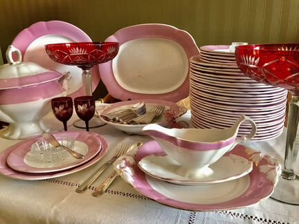 Старинный сервиз М С Кузнецова 38 пред, Приборы