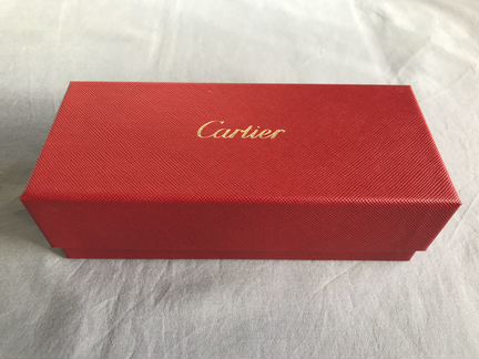Коробка Cartier из под очков, оригинал