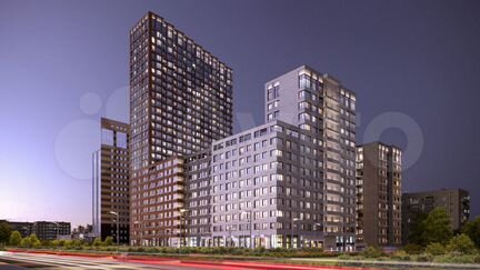 2-к апартаменты, 61.8 м², 3/9 эт.