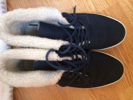 Pointer кеды замшевые утепленные