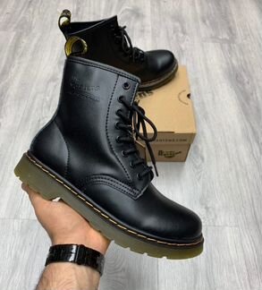 Ботинки Dr martens 1460 Black (кожа)
