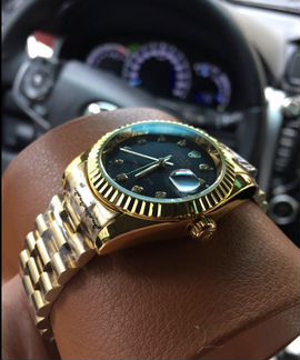 Мужские золотые часы rolex