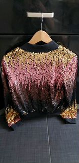 Бомбер, легкая курточка la Reine Blanche