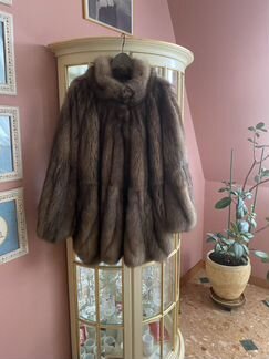 Шуба соболиная, новая, размер 48/50, в роспуск, ру