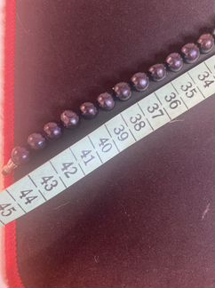 Бусы и браслет из искусственного жемчуга