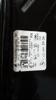 Фара правая Мерседес S 222 дорестайл с ночным виде