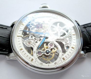 Часы скелетон Poljot International