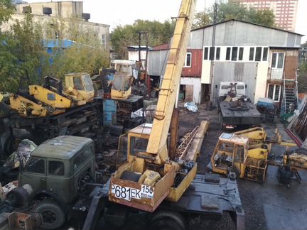 Разбор автокранов