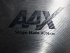 Sabian AAX 14 stage hats объявление продам