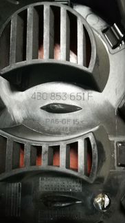 Решетка радиатора.Hовая. Ауди A6 02-05 4B0853651F