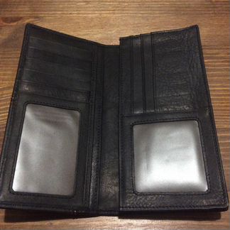 Кошелек Портмоне натуральная кожа 8059 черный