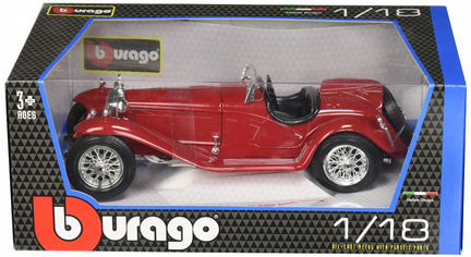 Alfa Romeo 8C 2300 (1932) 1:18 Bburago красная