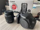 Фотоаппарат Canon EOS 1200d + объектив EFS 18-55
