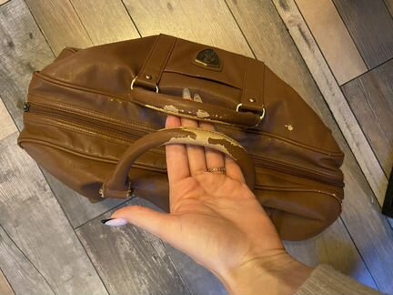 Кожаная сумка puma Ferrari