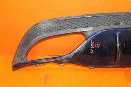 Юбка бампера задняя Mercedes C-Class W205