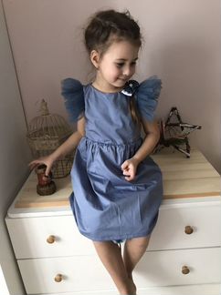 Двустороннее платье для девочки